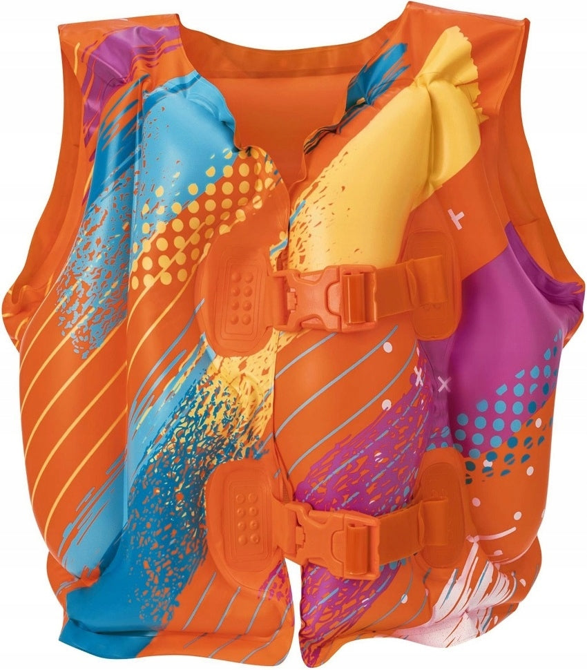 Colorful Inflatable Swimming Vest For Baby Bestway 32272 Packaging status original