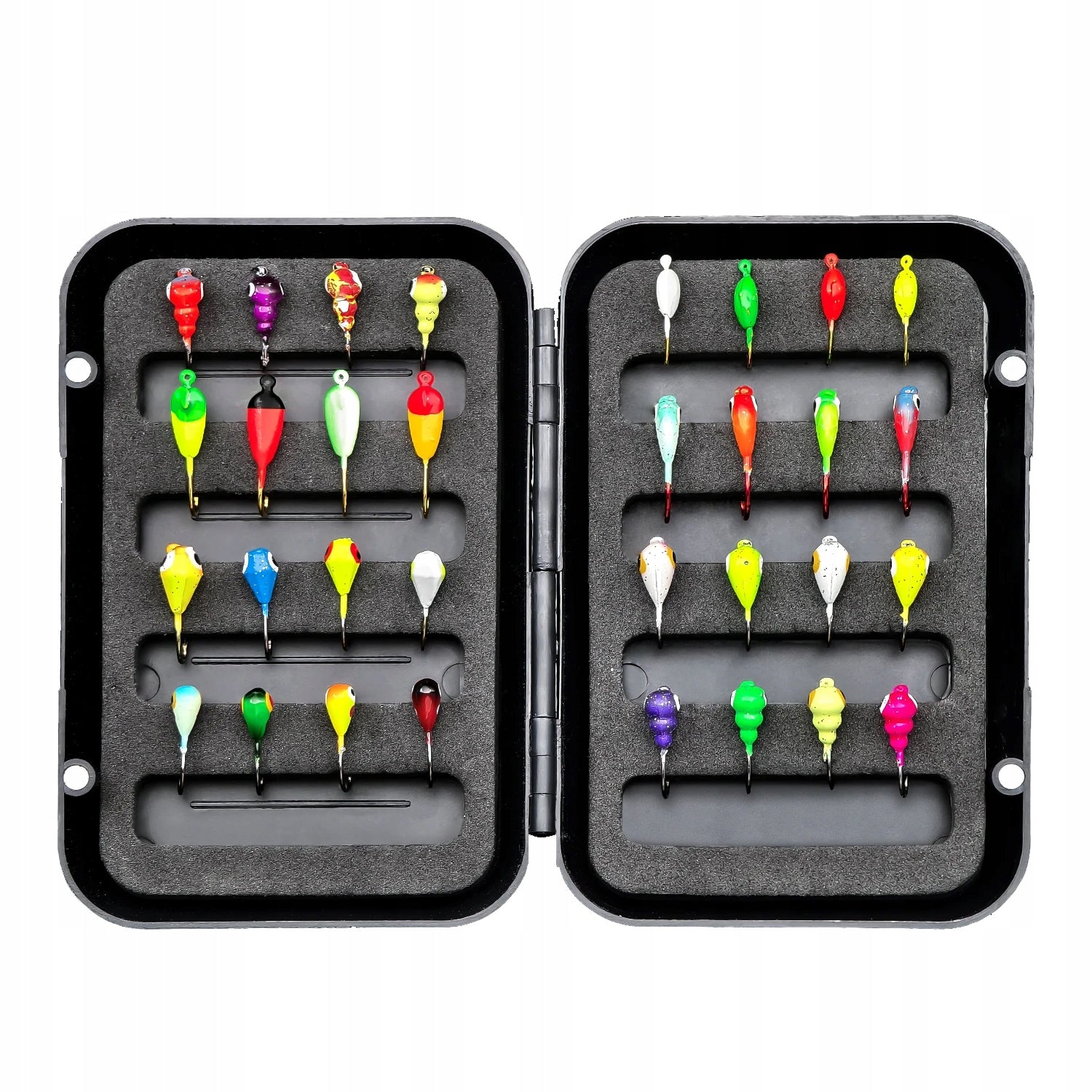 Colorful MORMYSZKA - Set of ice cream mormyshkas ICE 32 pieces box mix