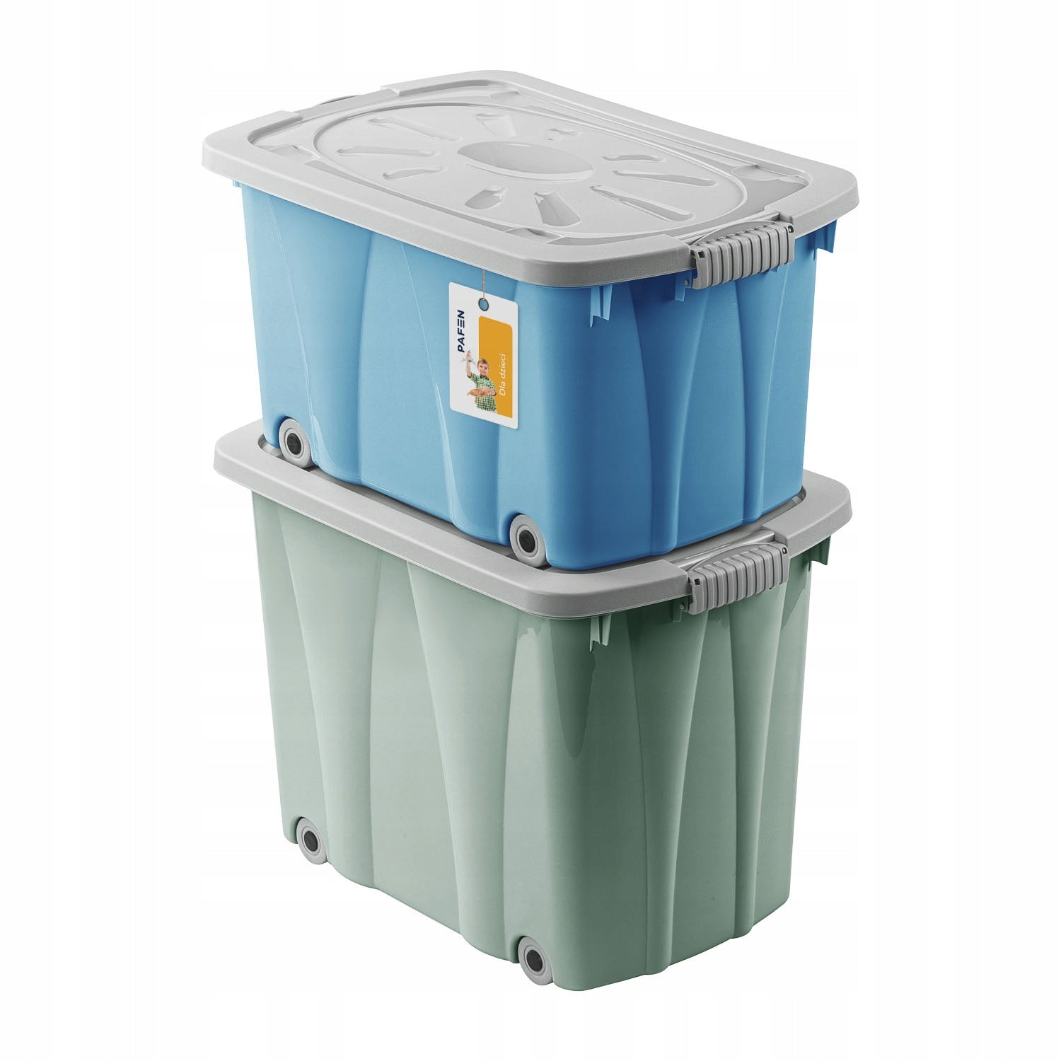 Colorful Toy Container Set with Covers QUALITY
