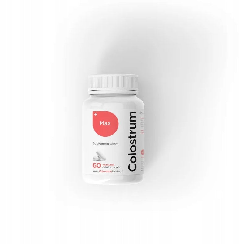 Colostrum Poland COLOSTRUM MAX maximum immunity support 60 kaps. Manufacturer code MAX500