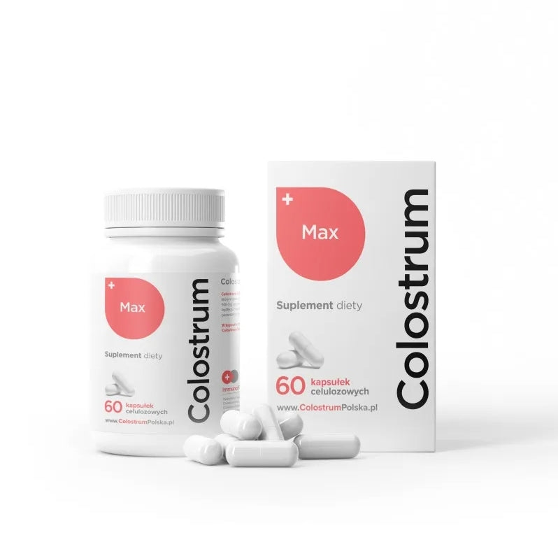 Colostrum Poland COLOSTRUM MAX maximum immunity support 60 kaps.