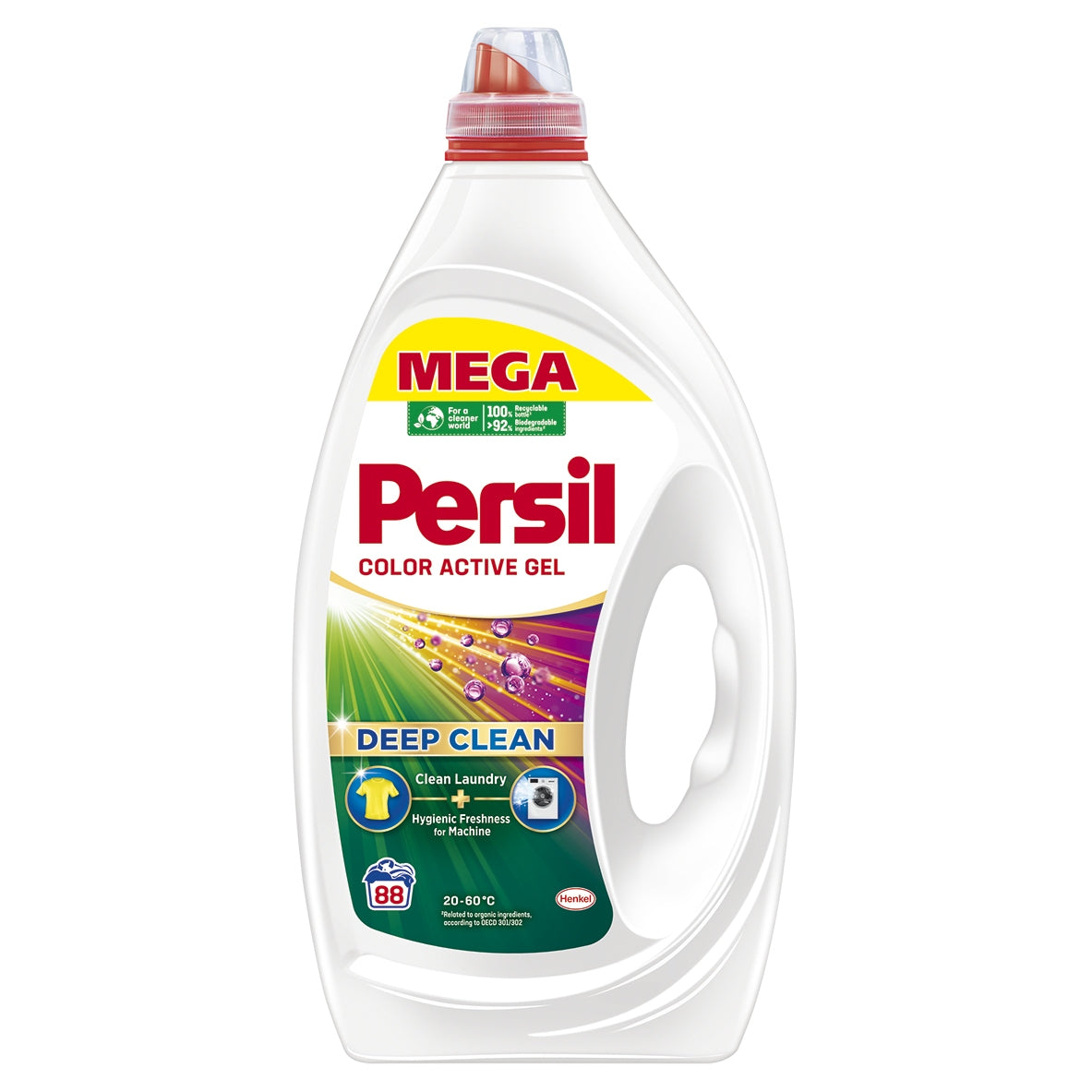 Colour Washing Gel Persil Deep Clean Color 176 Washes 2x3,96L Packaging status original