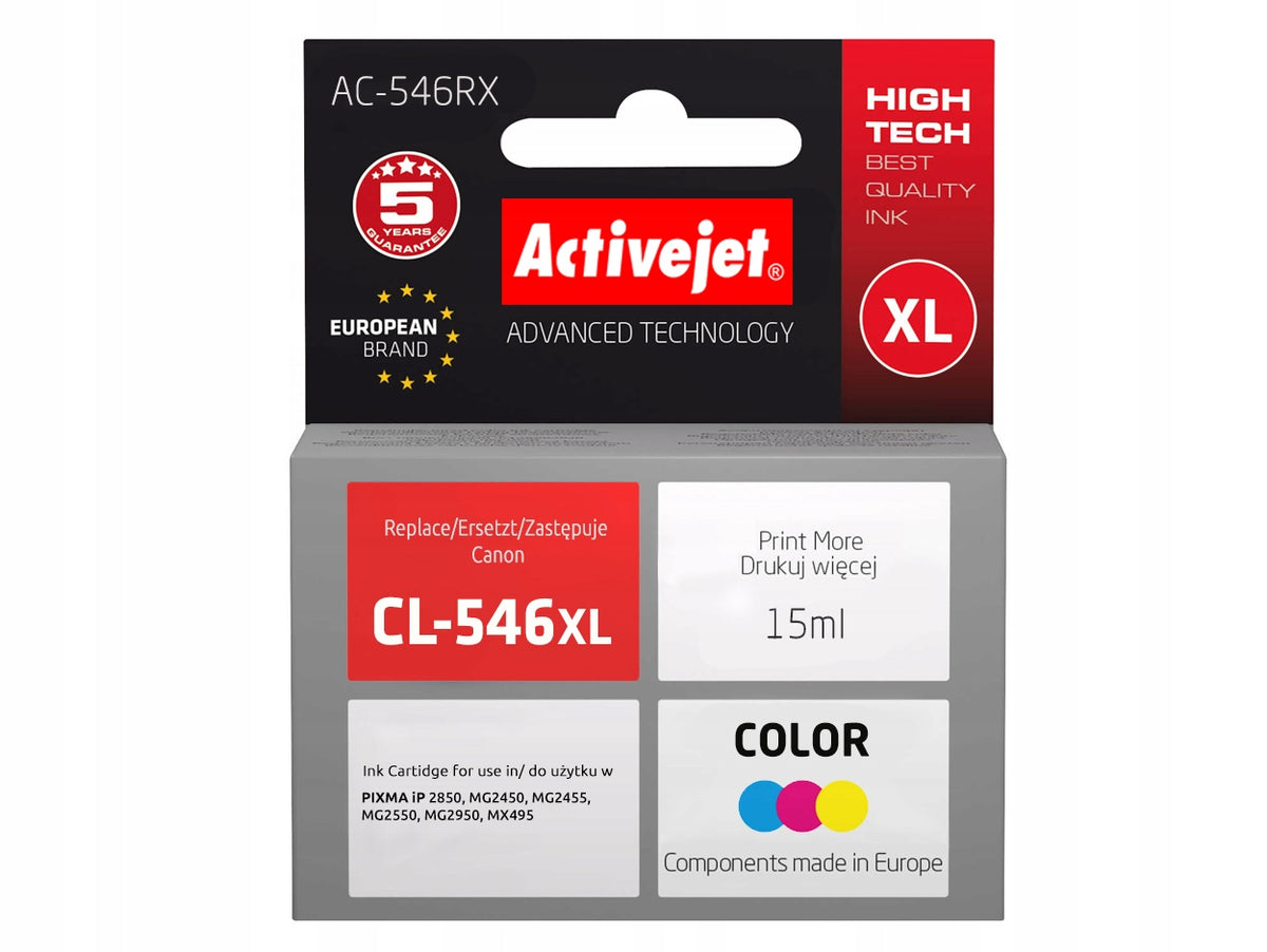 Colour inkjet printer ink AC-546RX 15 ml