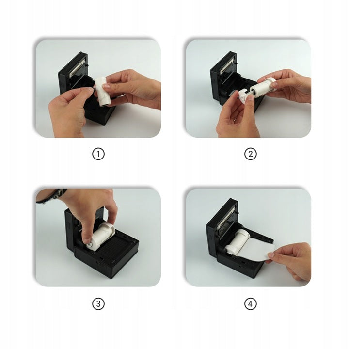 Colour tape Phomemo M0x 50mm stickers self-adhesive labels x3 Manufacturer code Papier termiczny Phomemo M02 Pro Q22-RMS-S17