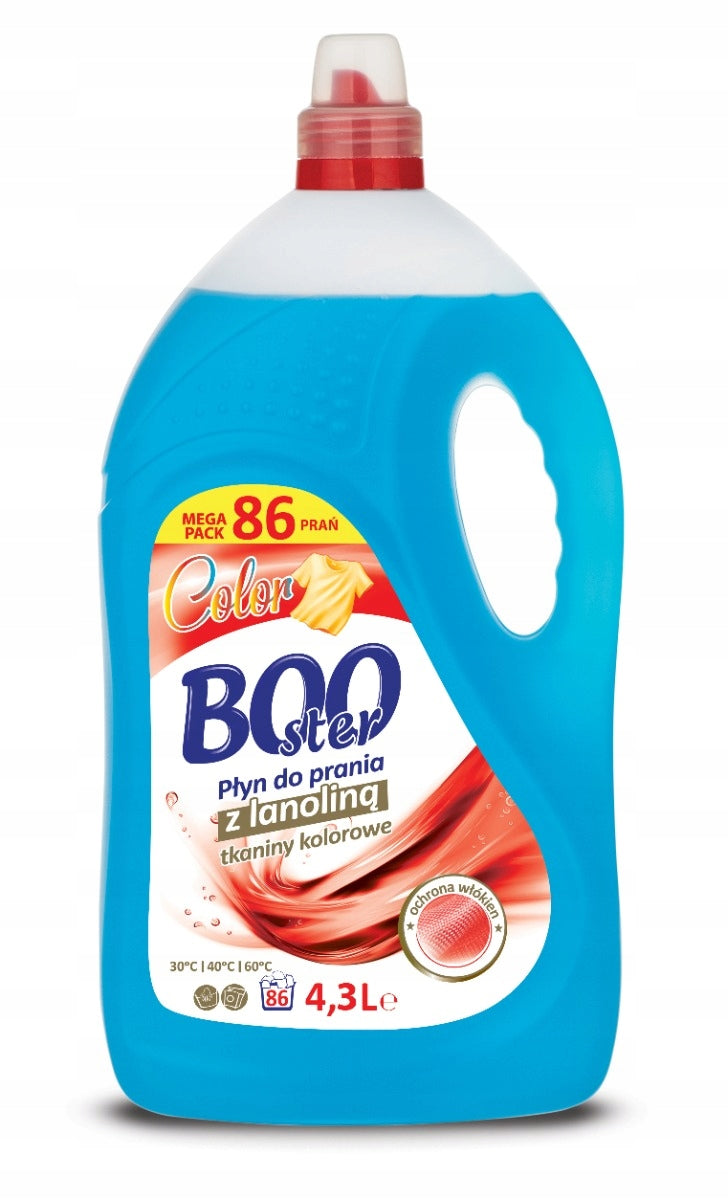 Colour washing liquid Booster 4,3 l