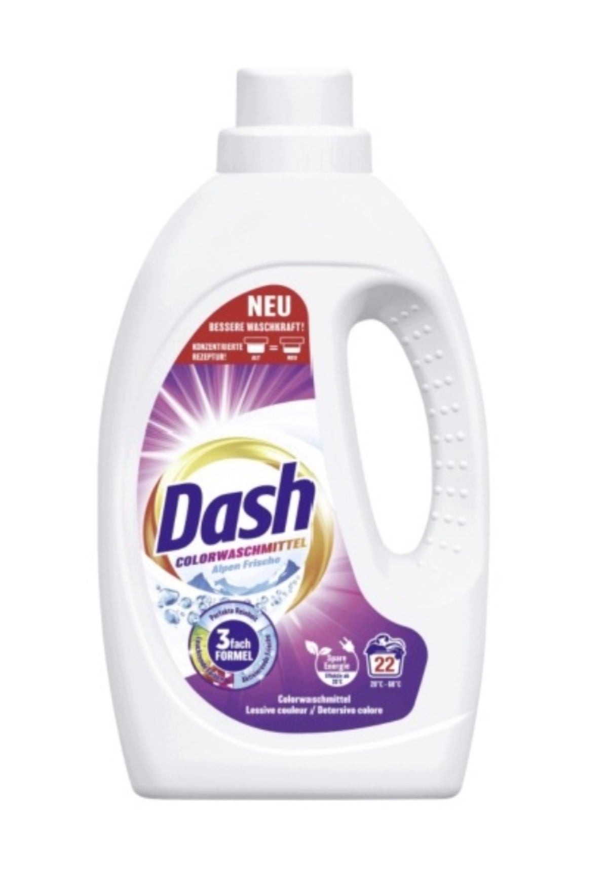 Colour washing liquid Dash 1,1 l from Germany
