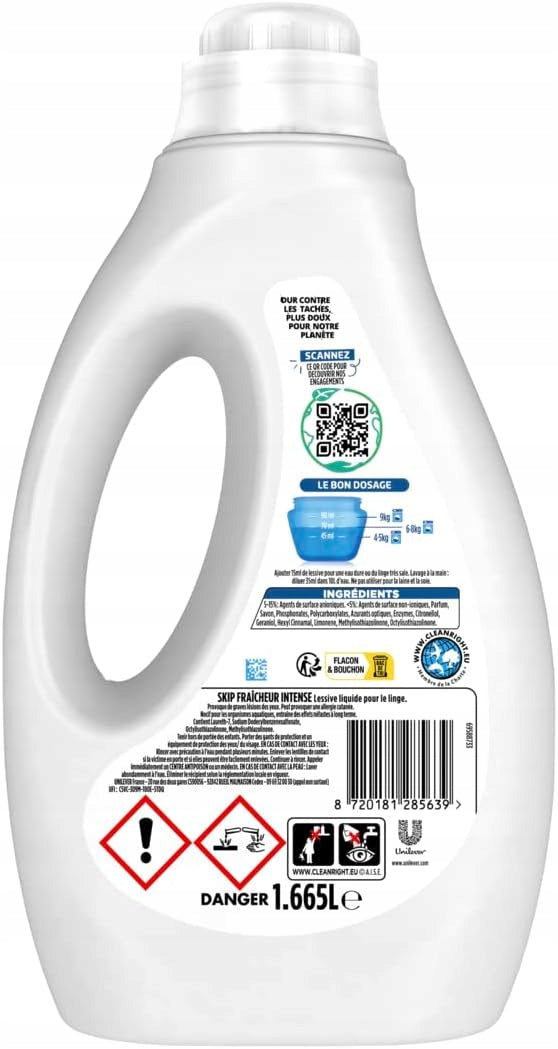 Colour washing liquid Skip 1,67 L// 37 washes Trade name other