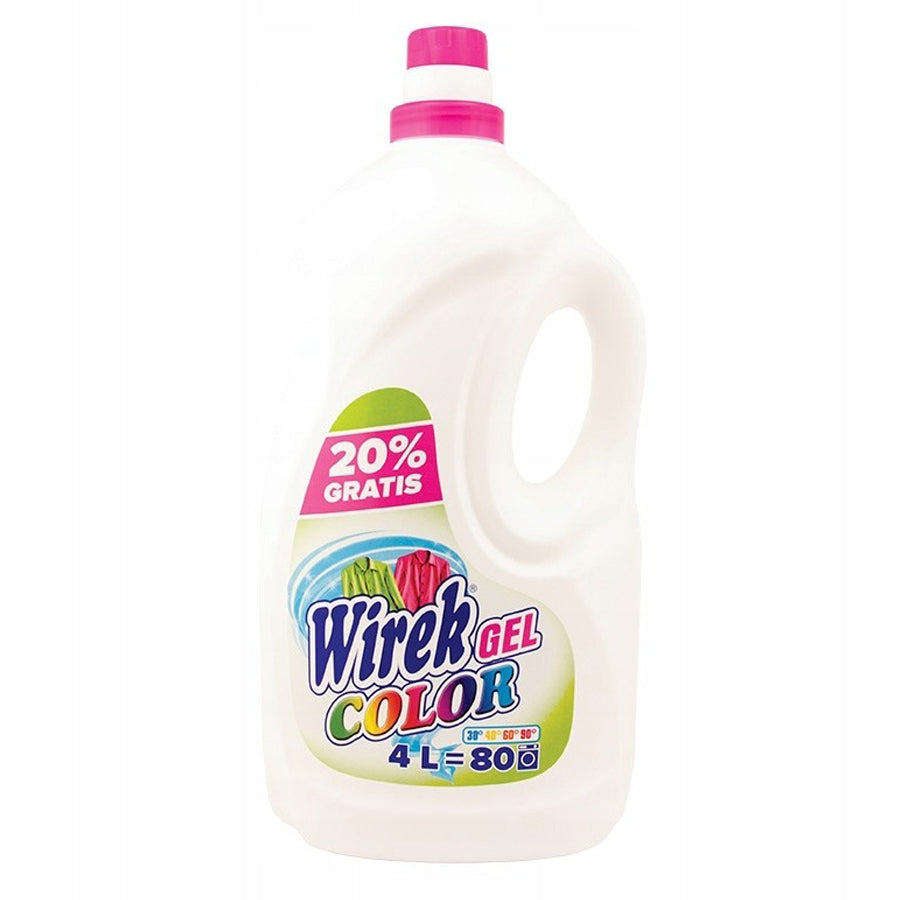 Colour washing liquid Wirek 4 l