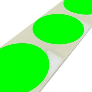 Colour wheels for marking Ø20mm fluorogreen