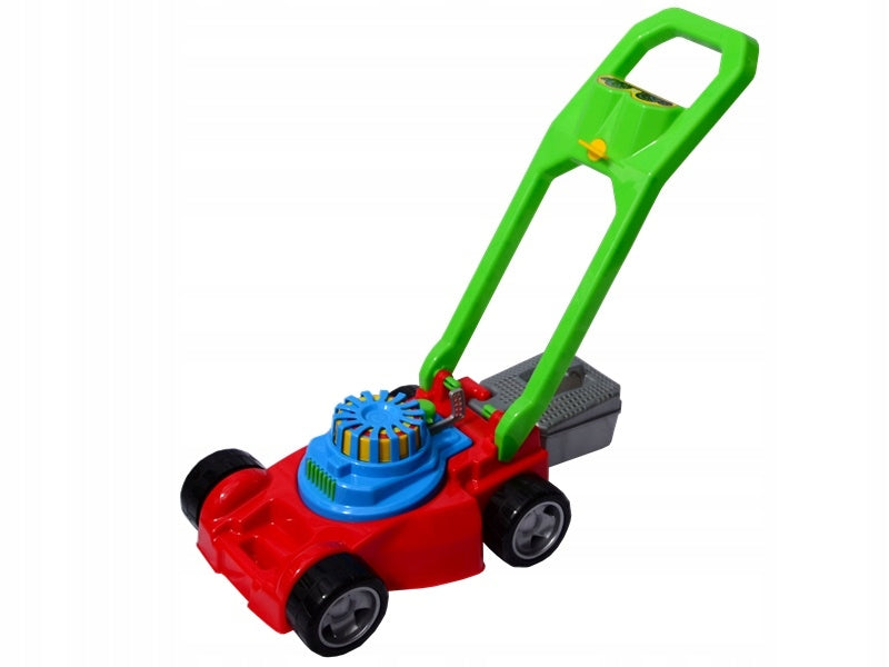Colourful solid mower with basket polish product Brand Mejpol