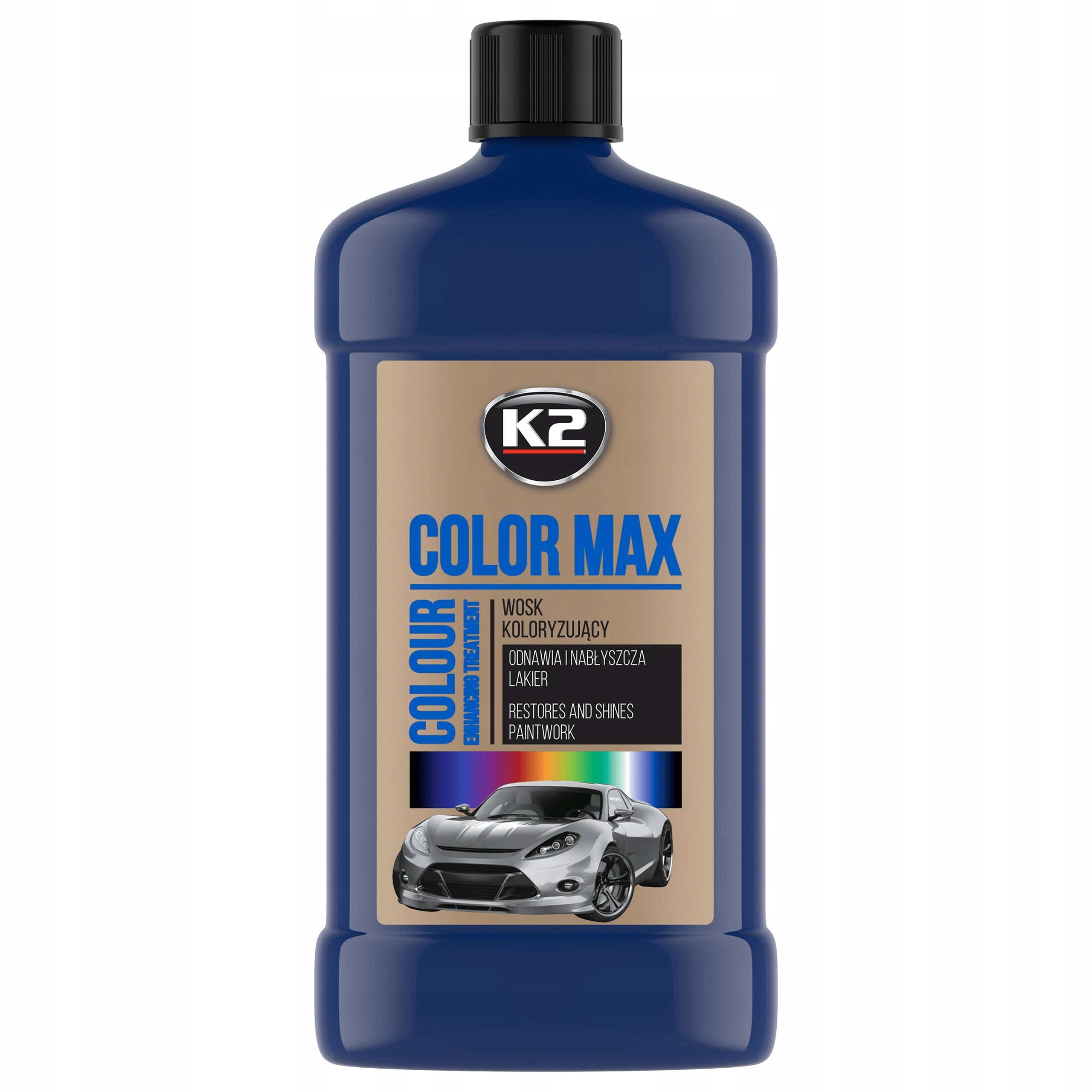 Colouring wax NAVY BLUE Milk Masks scratches K2 Color Max 500ml
