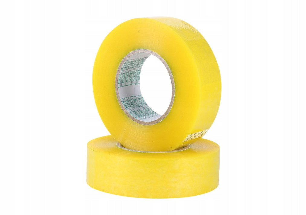 Colourless adhesive tape width 4 cm - 1 roll 190 m