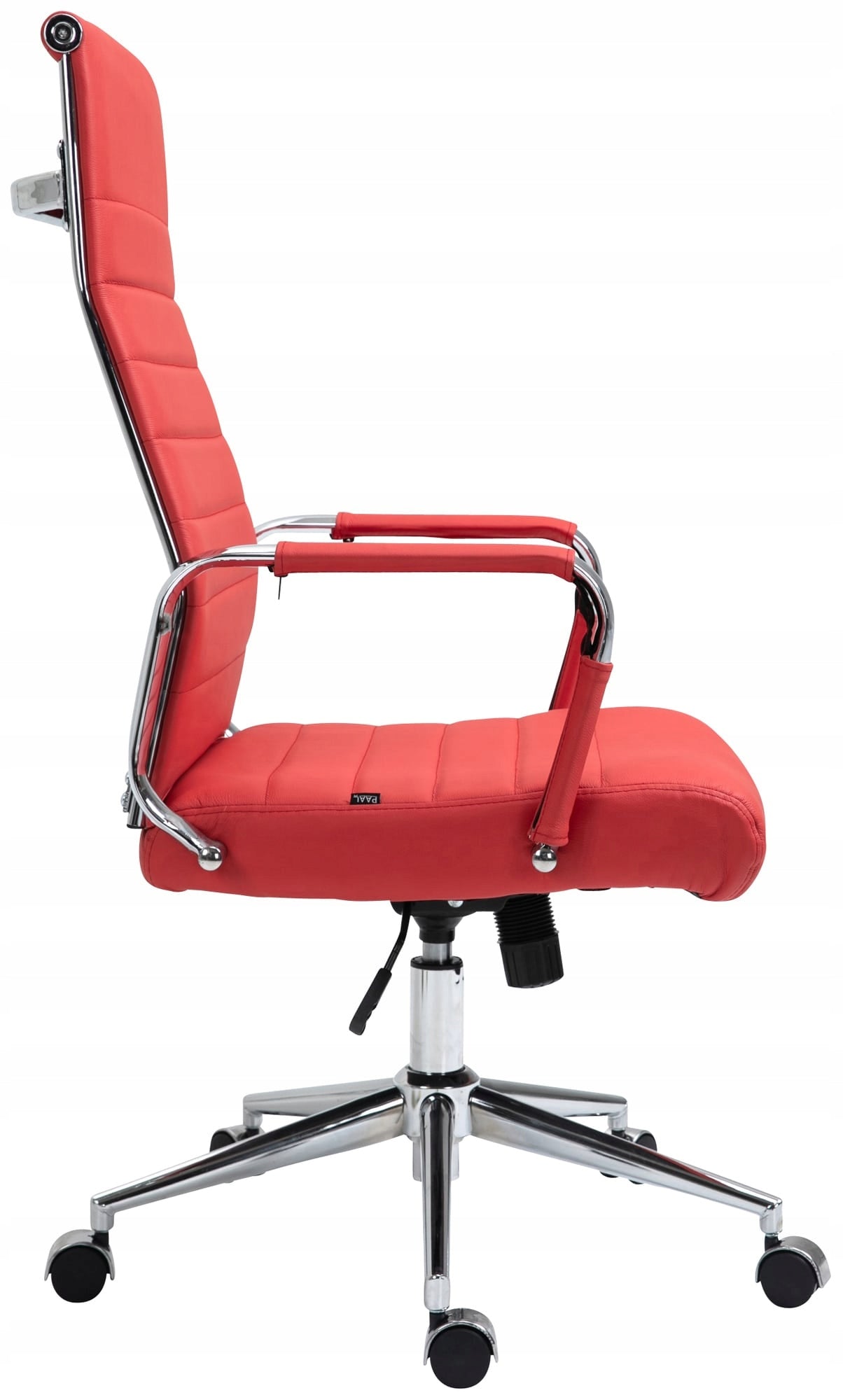 Columbus Office Chair, Genuine Leather, Red Packaging status original