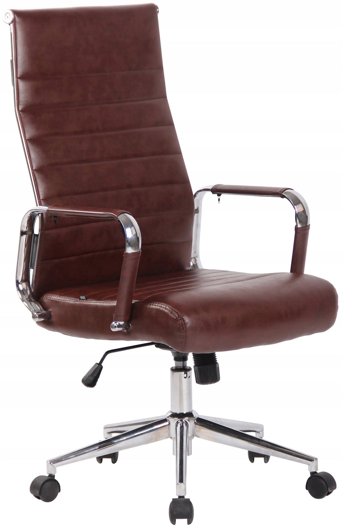 Columbus office chair, burgundy-red