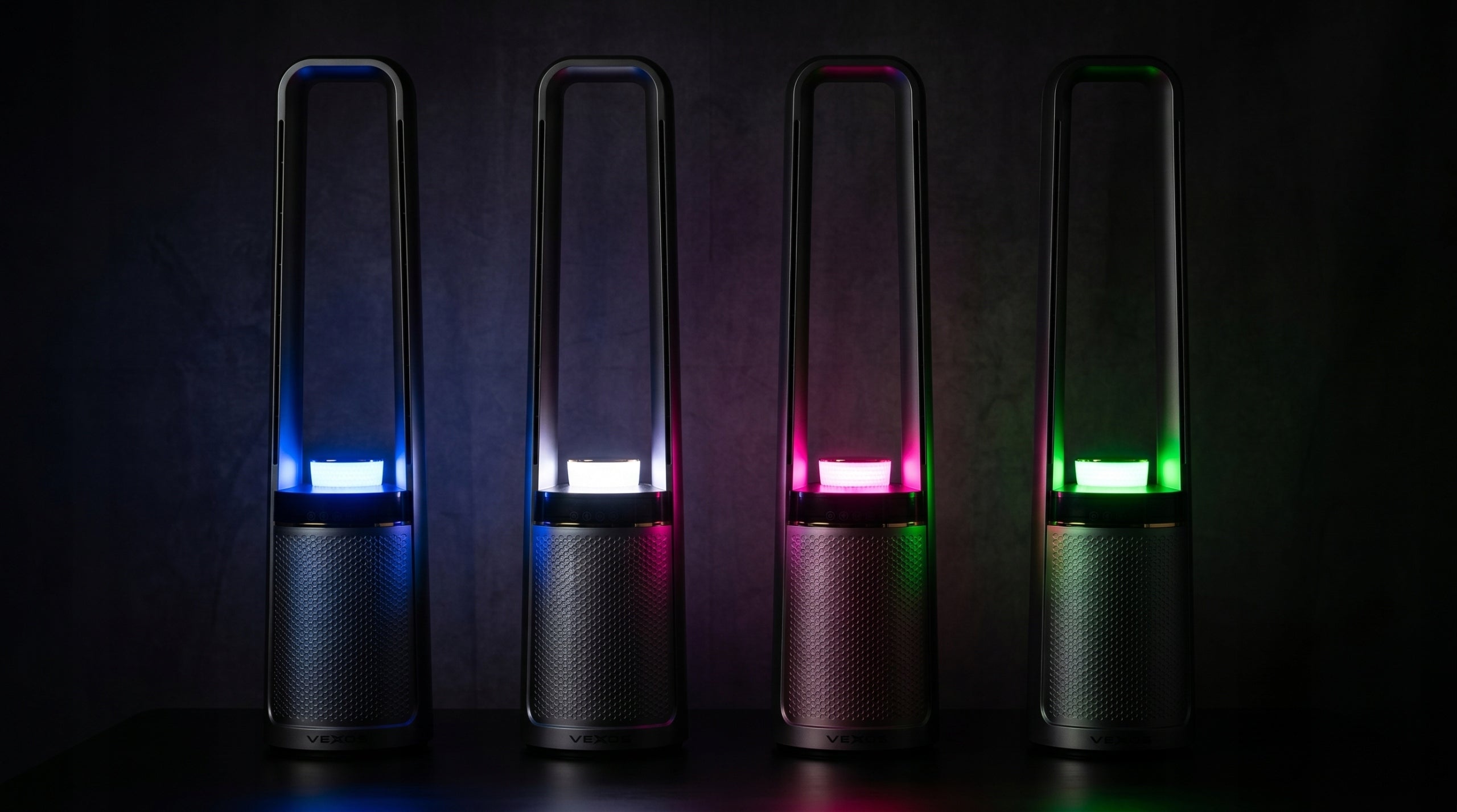 Column Fan Silent Bladeless Windmill VEXOS ONE+4COLORS LED PILOT Manufacturer code Aura One Air