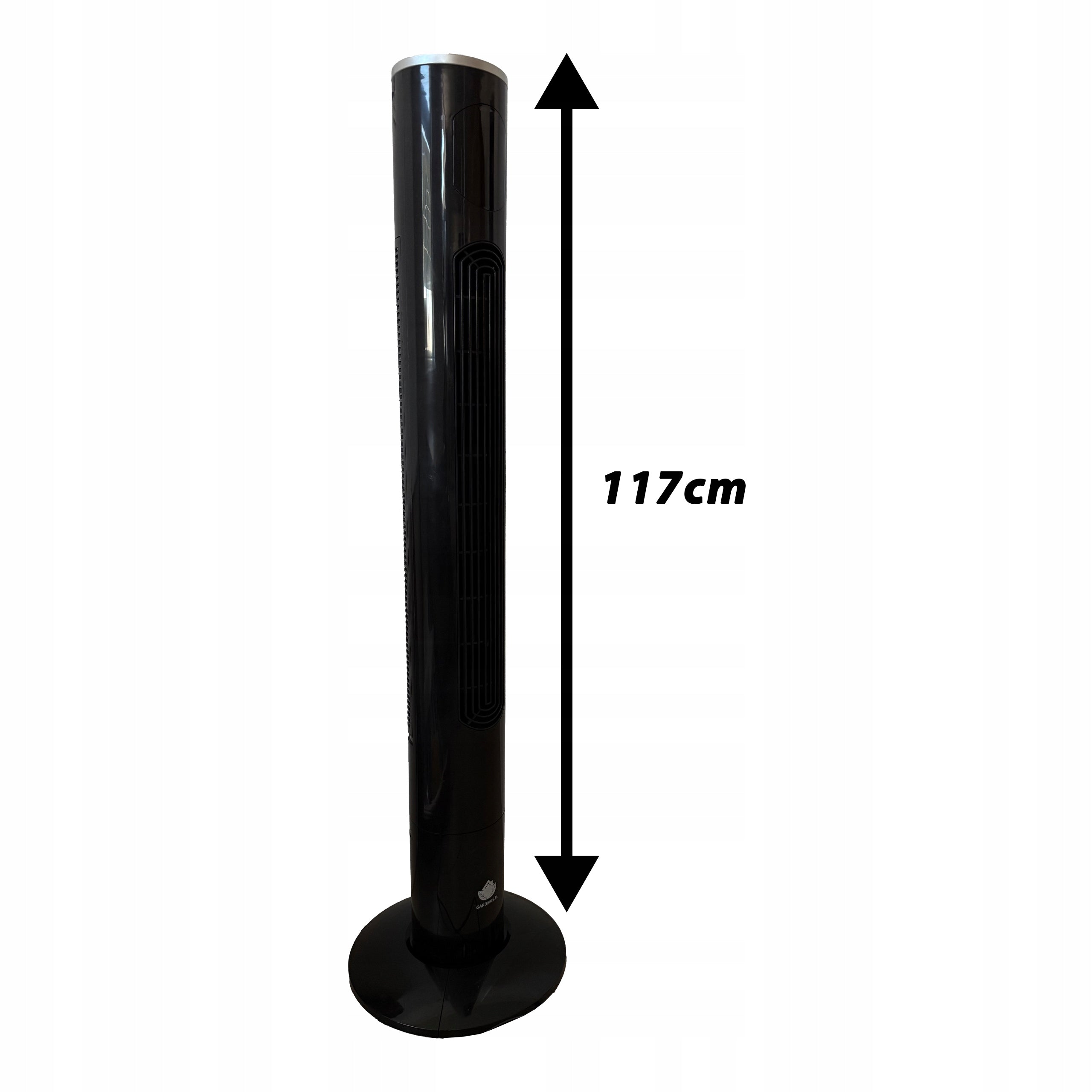 Column Fan Standing Fan Quiet Standing Remote Control Ionization 117cm XL Brand Garderis