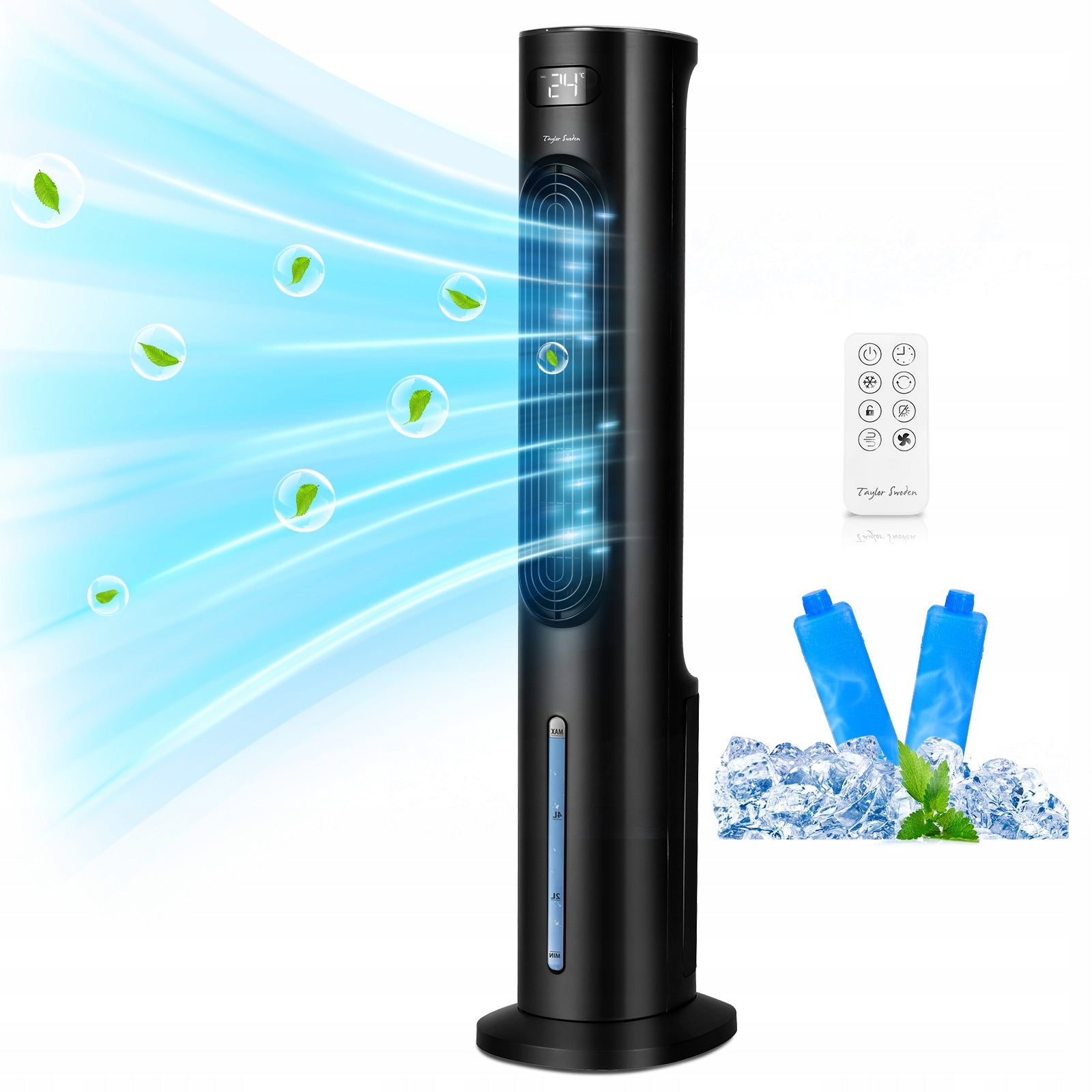 Column Fan Taylor Swoden Floor Standing Fan Black Manufacturer code B30101I3F