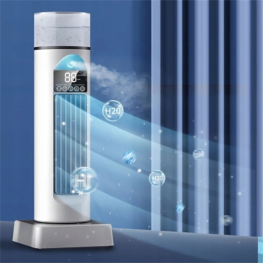 Column Fan Windmill Quiet Standing Ionization Humidifier Fan type column