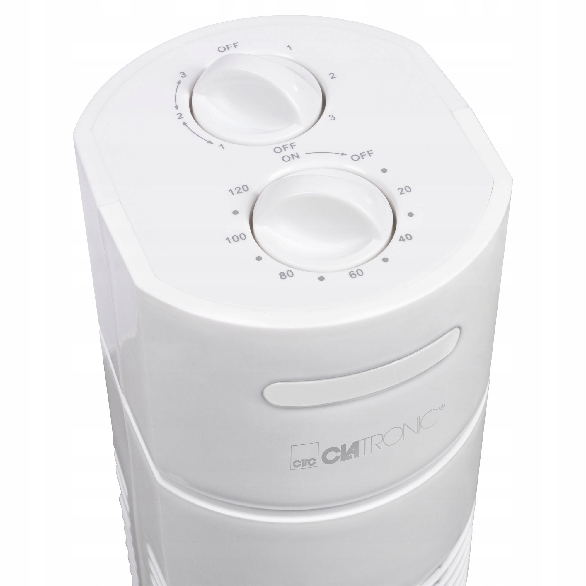 Column fan Clatronic TVL 3770 white 78 cm oscillation timer 120 min Brand Clatronic