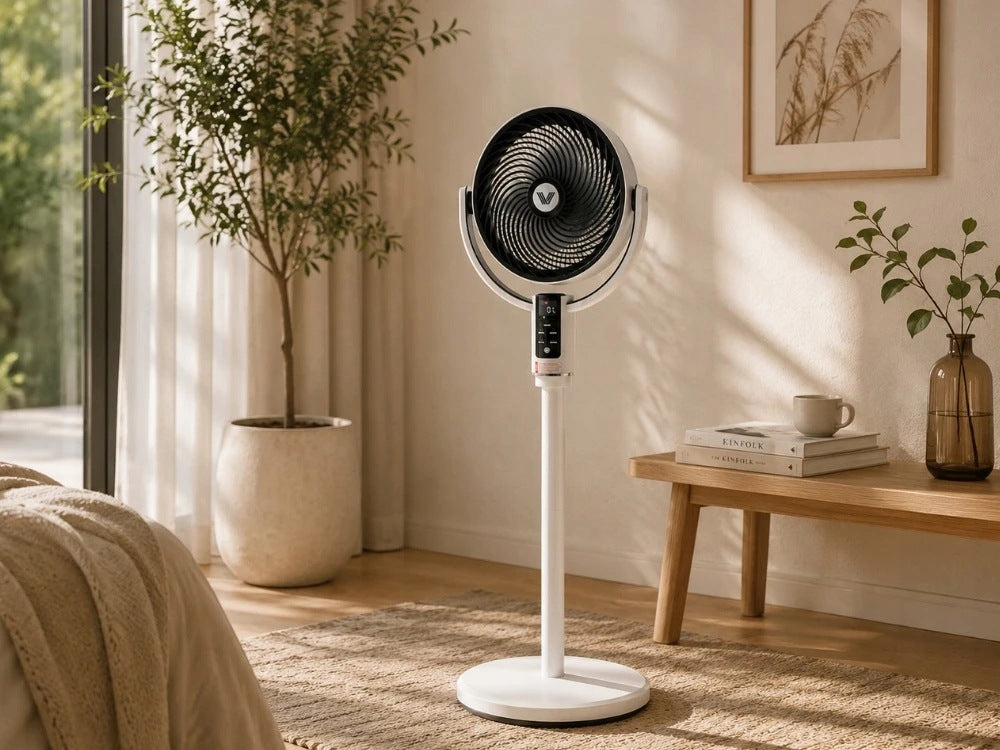 Column fan remote control oscillation timer 3 speeds quiet for bedroom Manufacturer code 16044