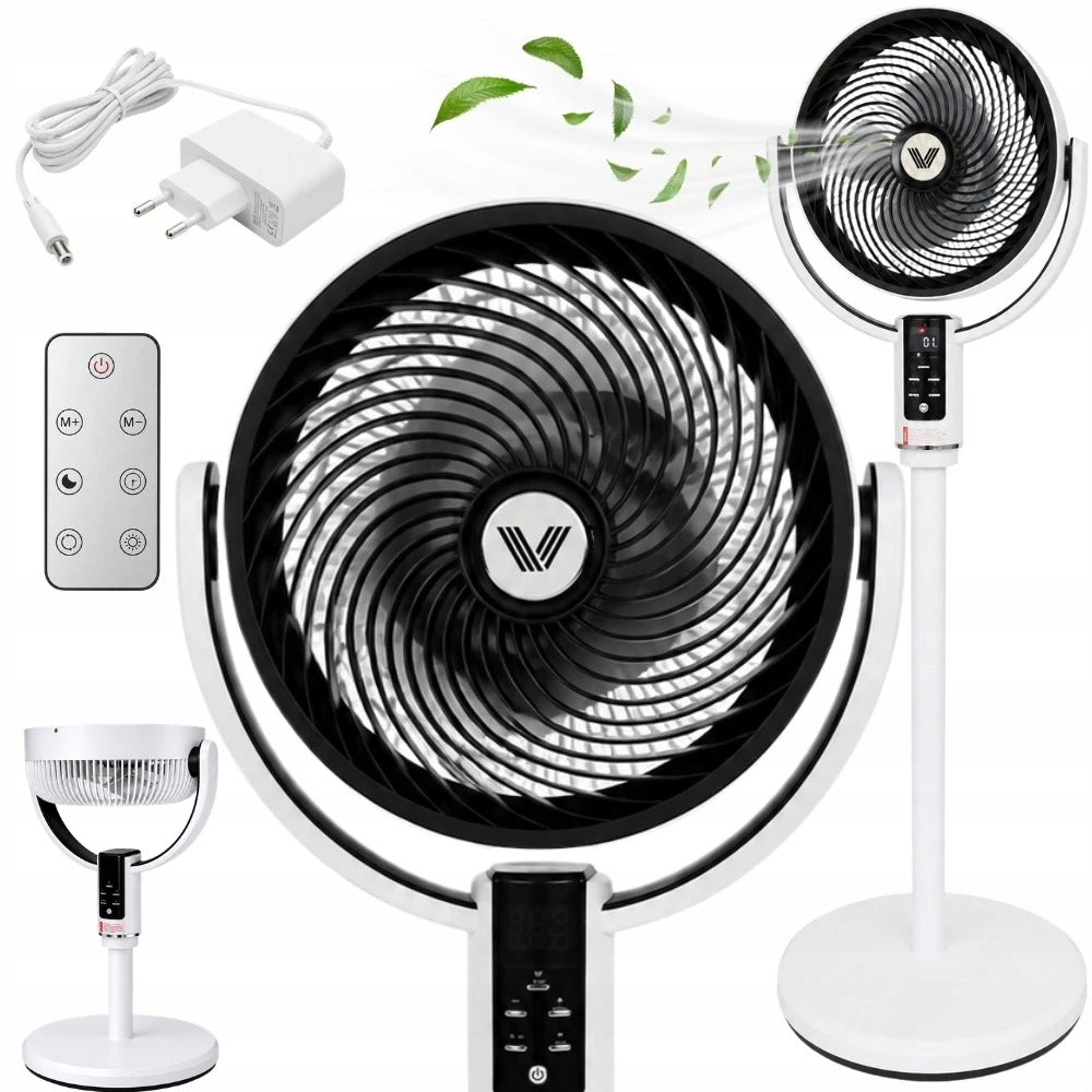 Column fan remote control oscillation timer 3 speeds quiet for bedroom Packaging status original
