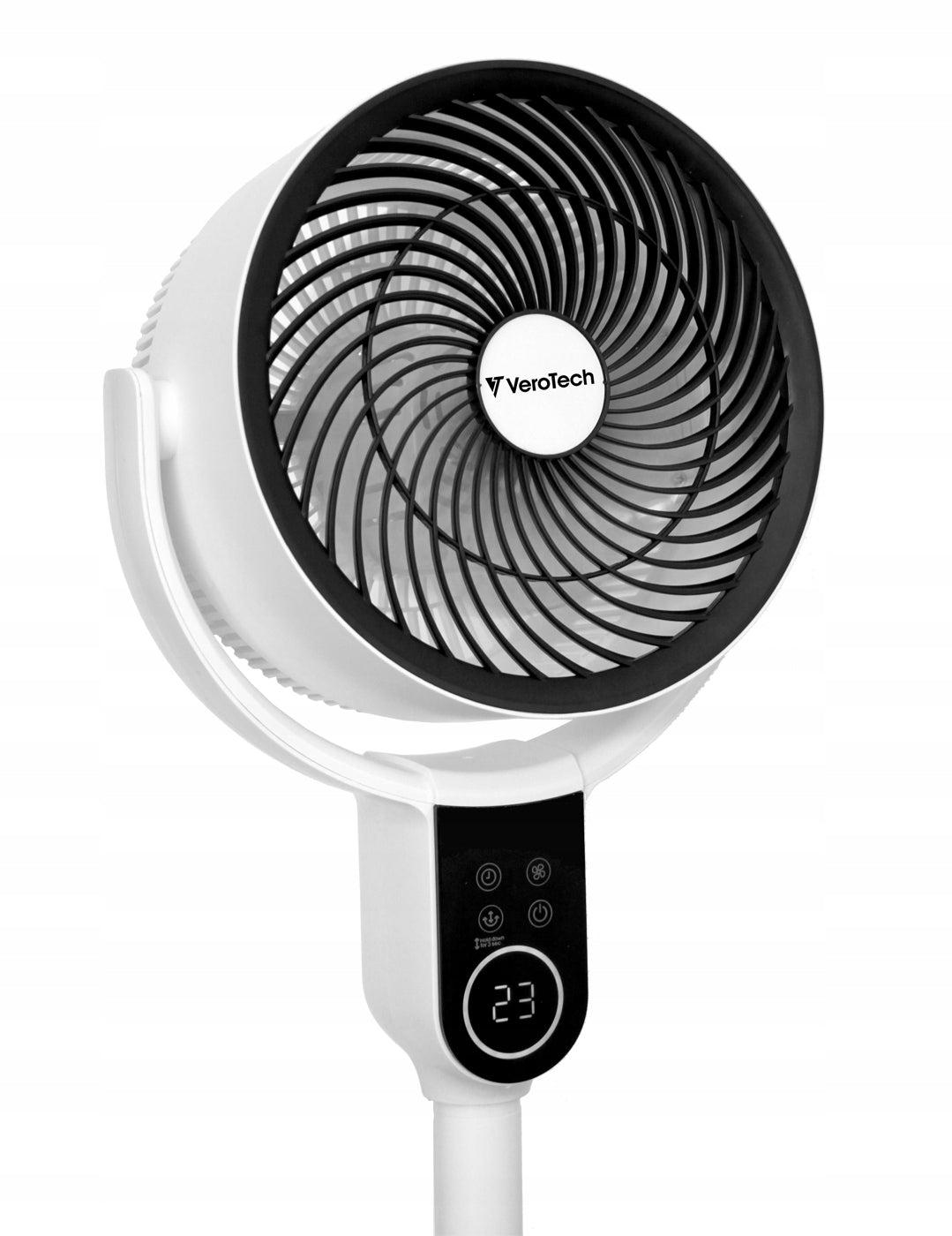 Column floor fan Verotech VF-750 white remote control oscillation 3D Model VF-750
