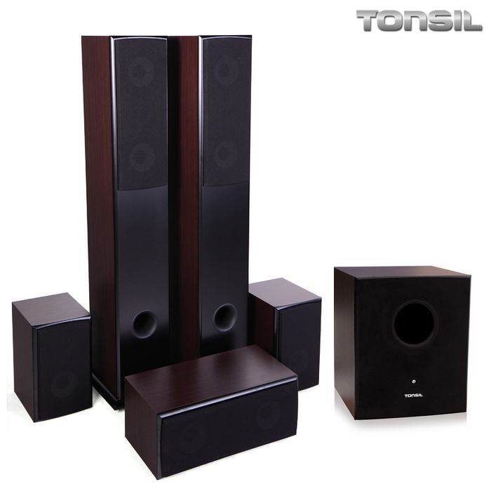 Columns Tonsil SIESTA SET 5.1 Color black