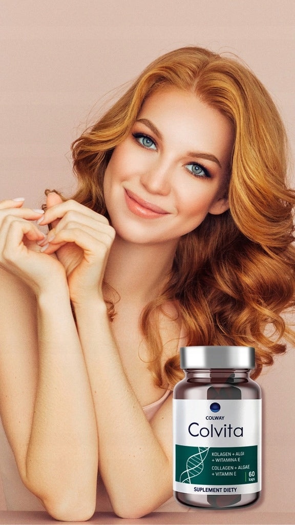 Colvita Colway 60Kaps Collagen Algae Wit E For Joints Skin Hair Nails EAN (GTIN) 5907441036047