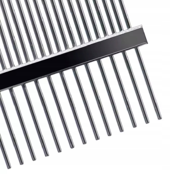 Comb Cat Dog Brush for Hair Tangles 2 in 1 Double Sided Packaging status original