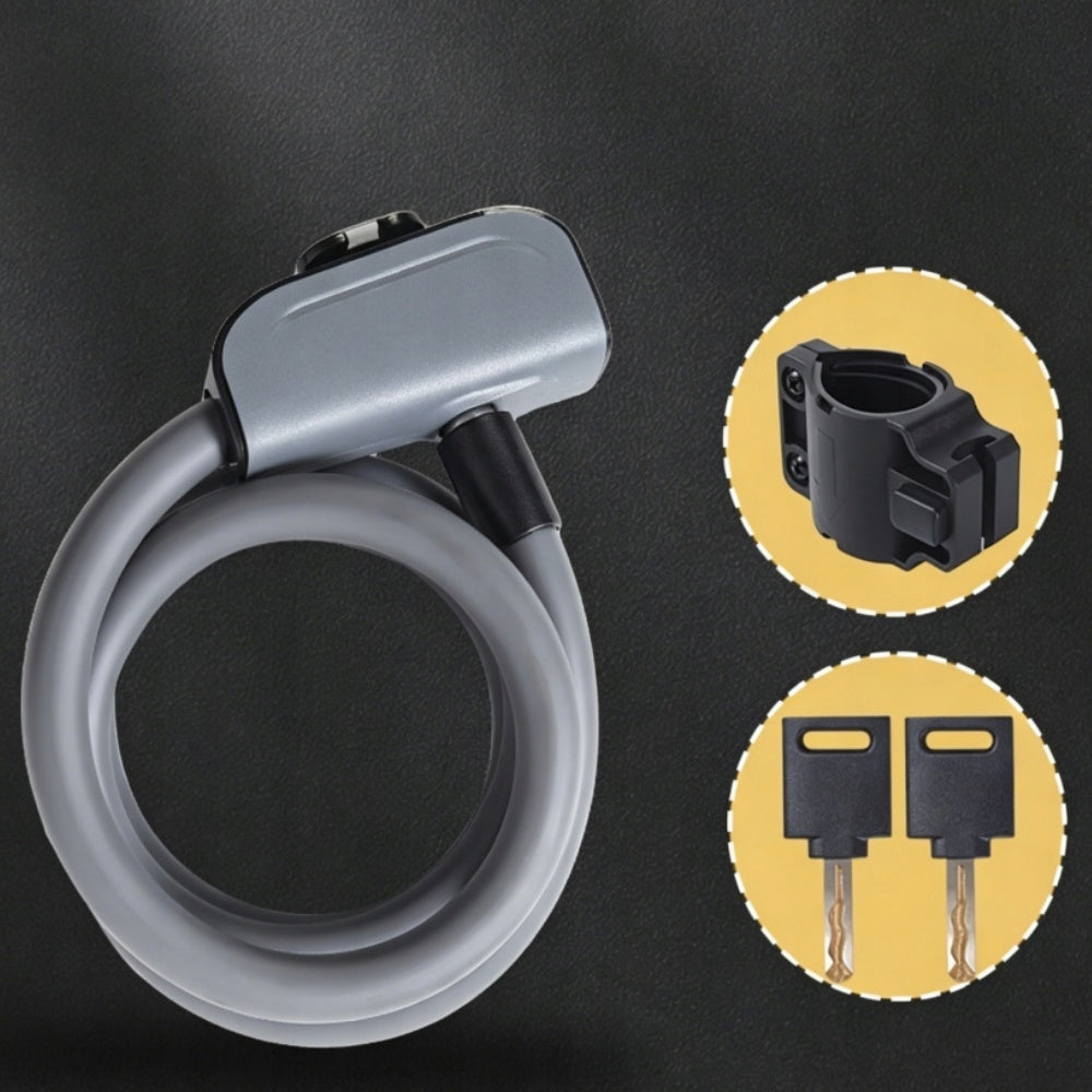 Combination Bicycle Lock Anti-Theft Durable & Safe Bike Lock Grey Manufacturer code 6979916250011