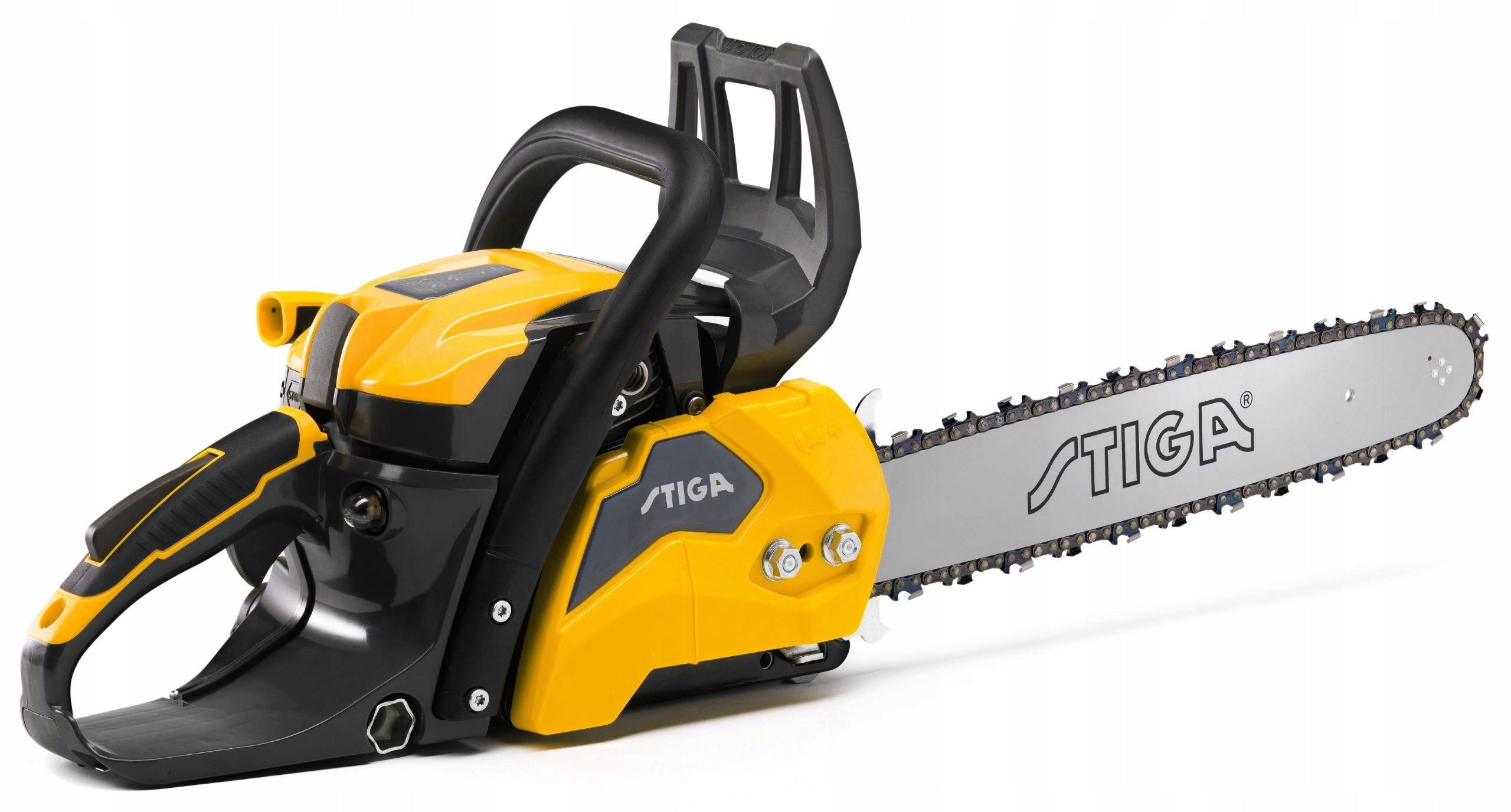 Combustion Saw 2,58 HP 42,4 CM3 STIGA CS 545 16" 40 CM AVS Karter Magnesium Batteries included no