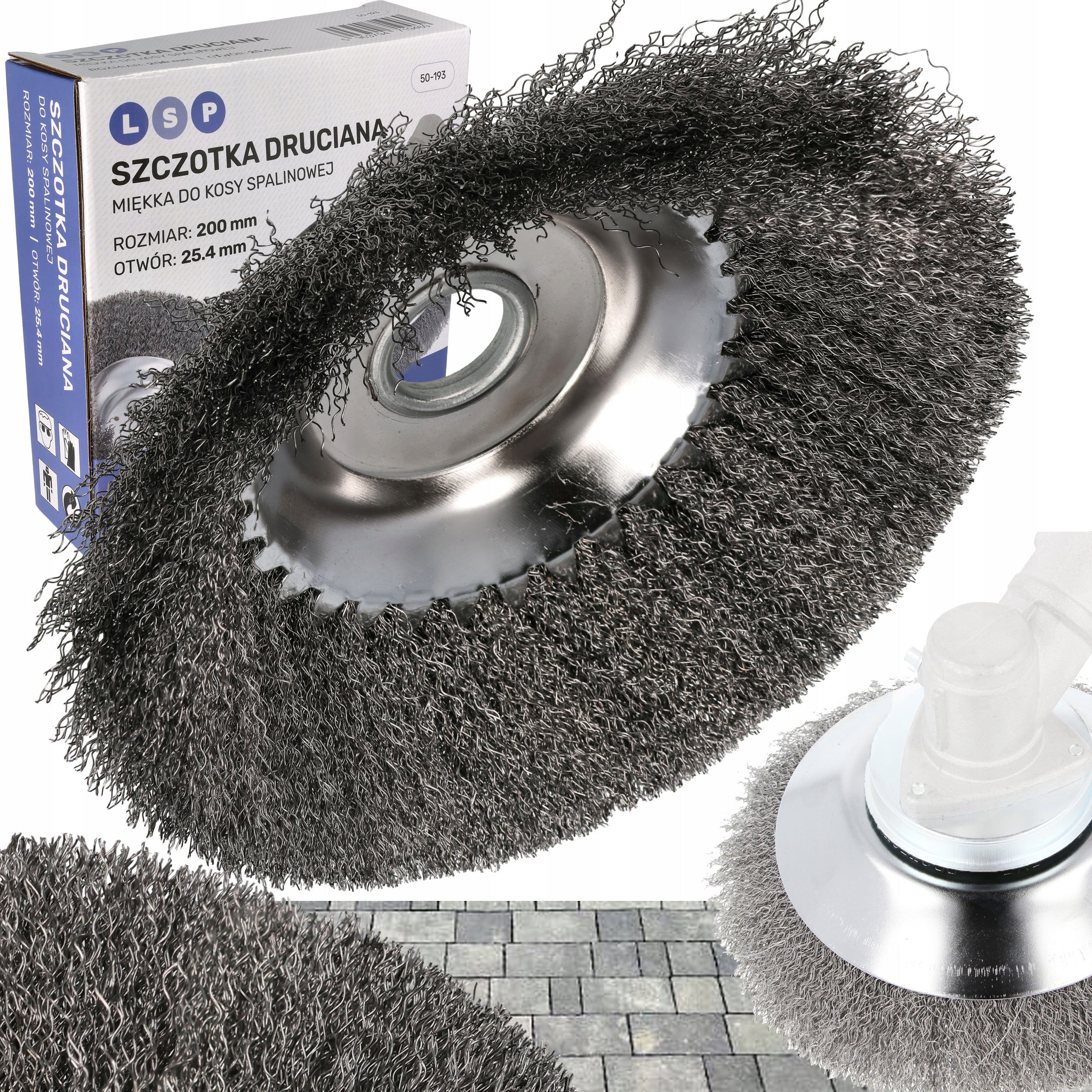 Combustion Scythe Wire Brush for Cleaning Cobblestone Cube Soft