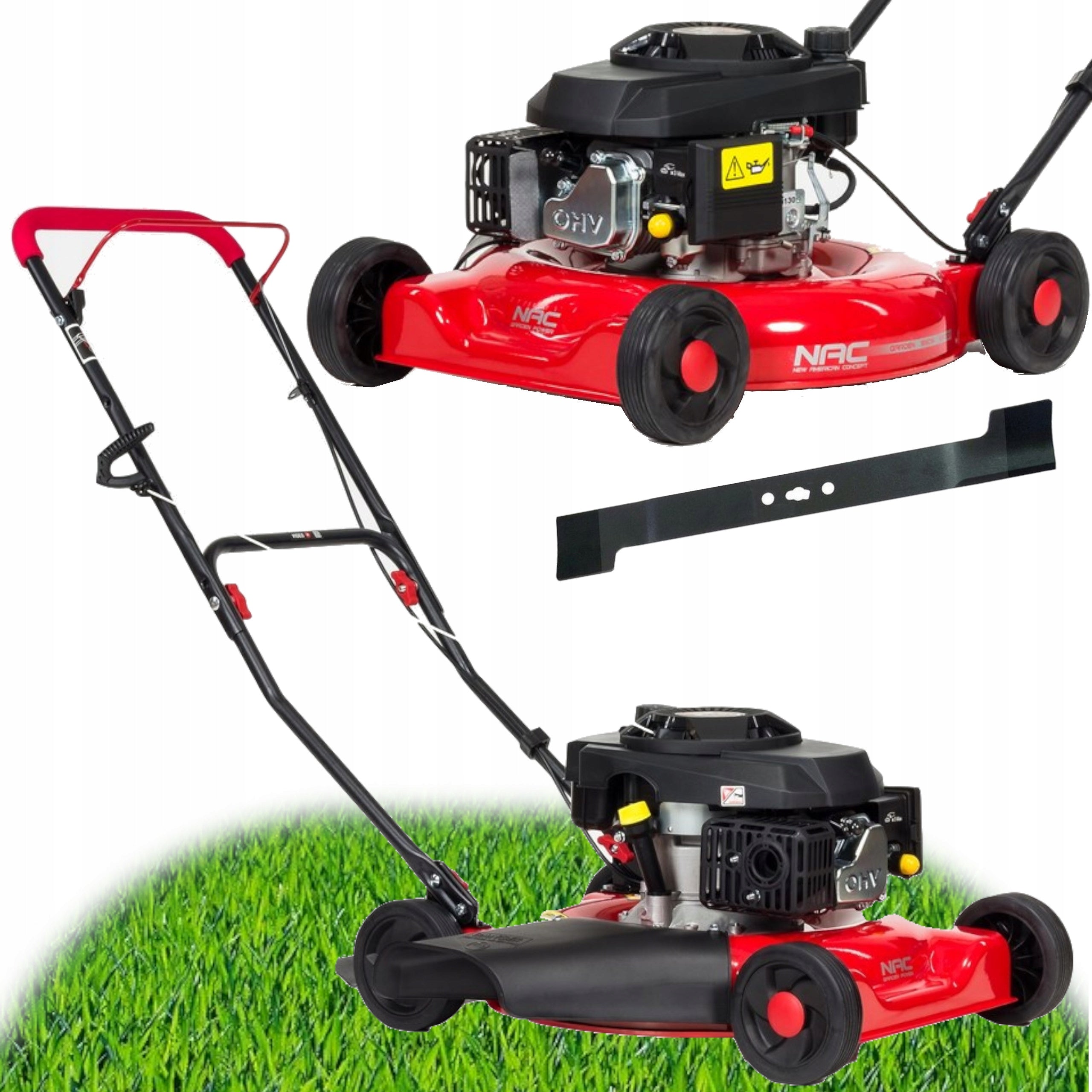 Combustion mower NAC 146 cm3 2,6 kW 51 cm SIDE EJECTION Without basket STRONG