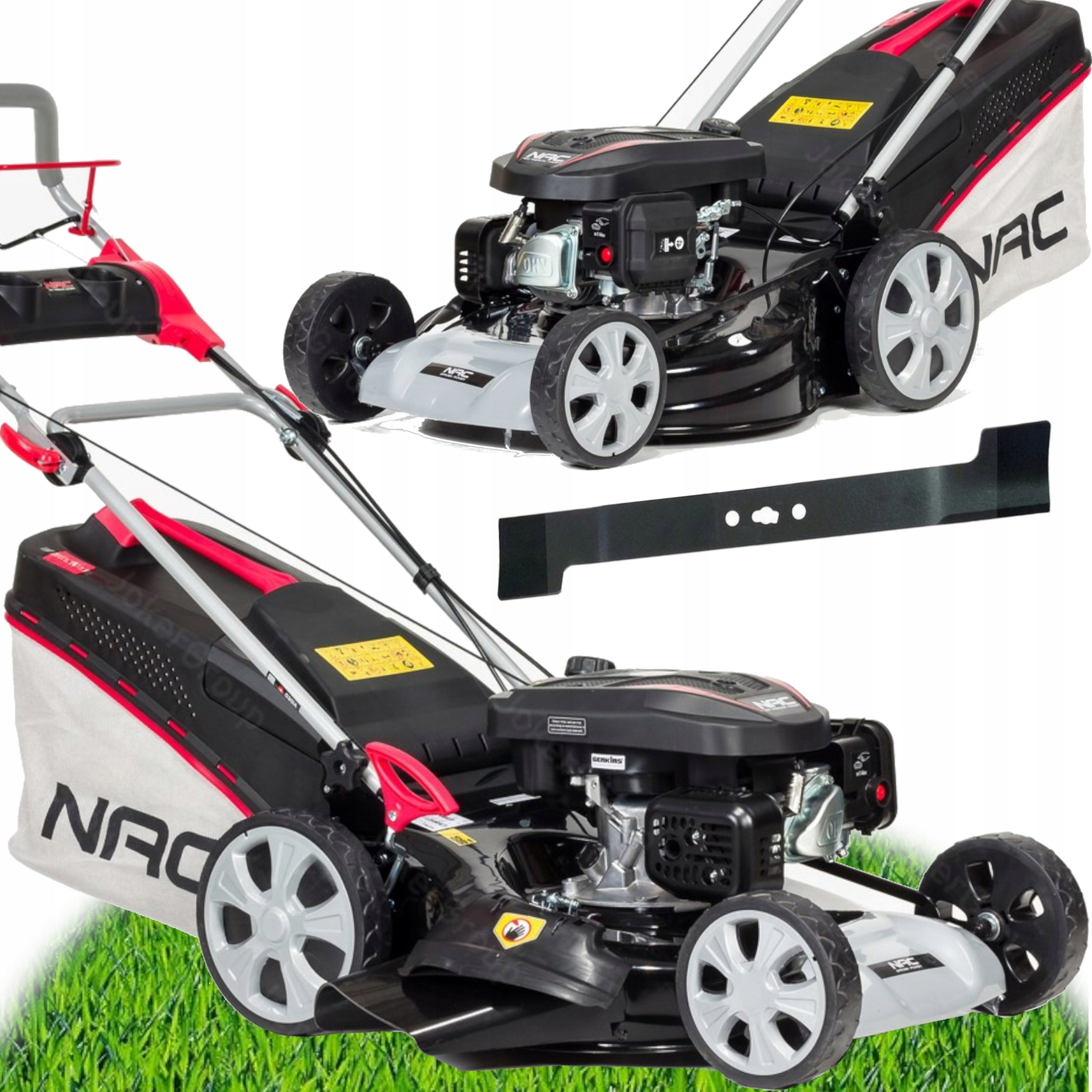 Combustion mower with NAC 51 cm 175 cm3 2,8 kW 5 FUNCTIONS Basket 60 l