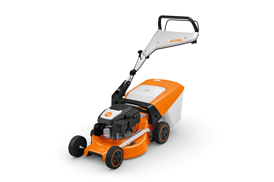 Combustion mower with basket Stihl RM248.3 46cm 3in1 for mowing grass STRONG Packaging status original
