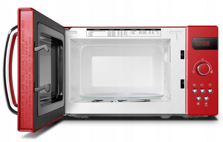 Comfee CMSRO 20 di rd Retro Microwave Oven 20L 800W Red Packaging status original
