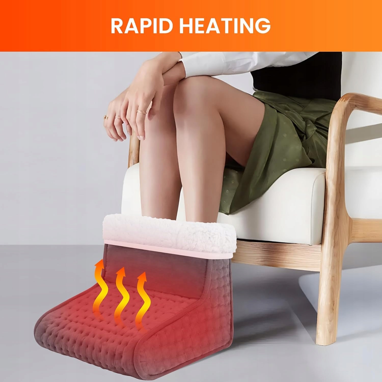 Comfier Electric foot warmer with 6 temperature settings Brand Comfier