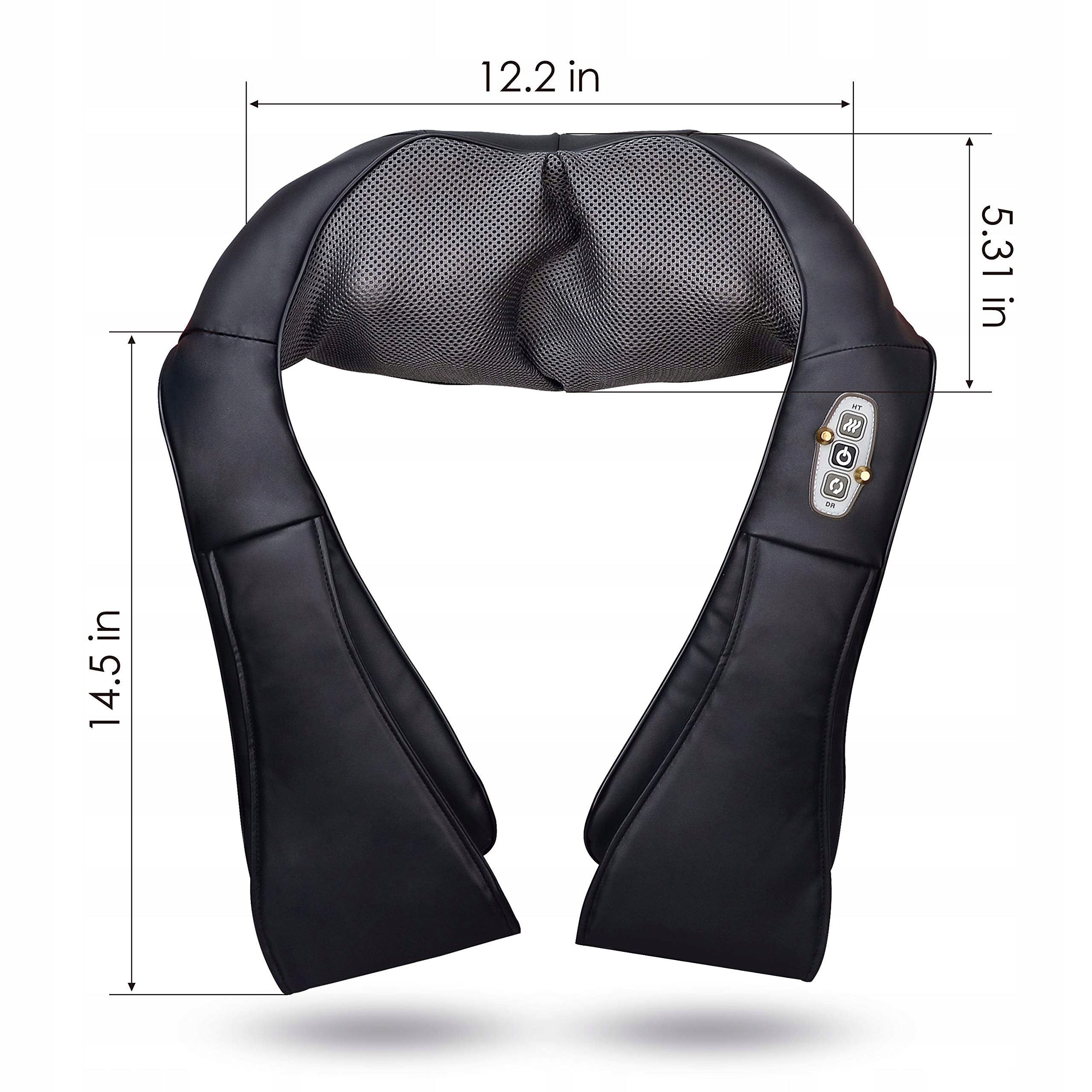 Comfier Shiatsu massager with heating function, Manufacturer code CF-6302-NE