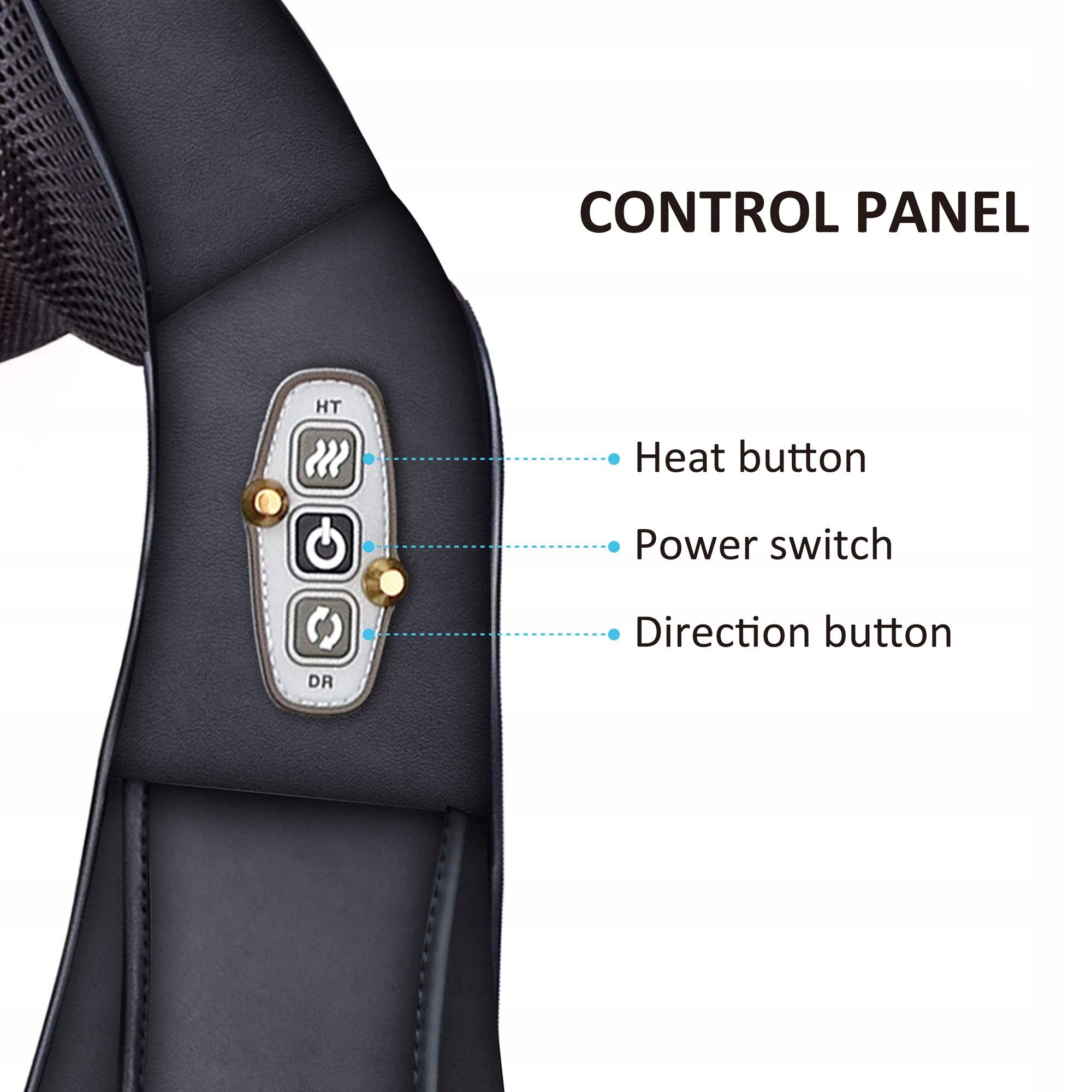 Comfier Shiatsu massager with heating function, Packaging status original