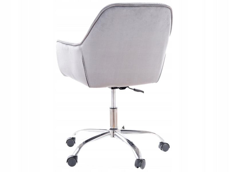 Comfort swivel chair Q-190 VELVET grey velvet Brand Signal