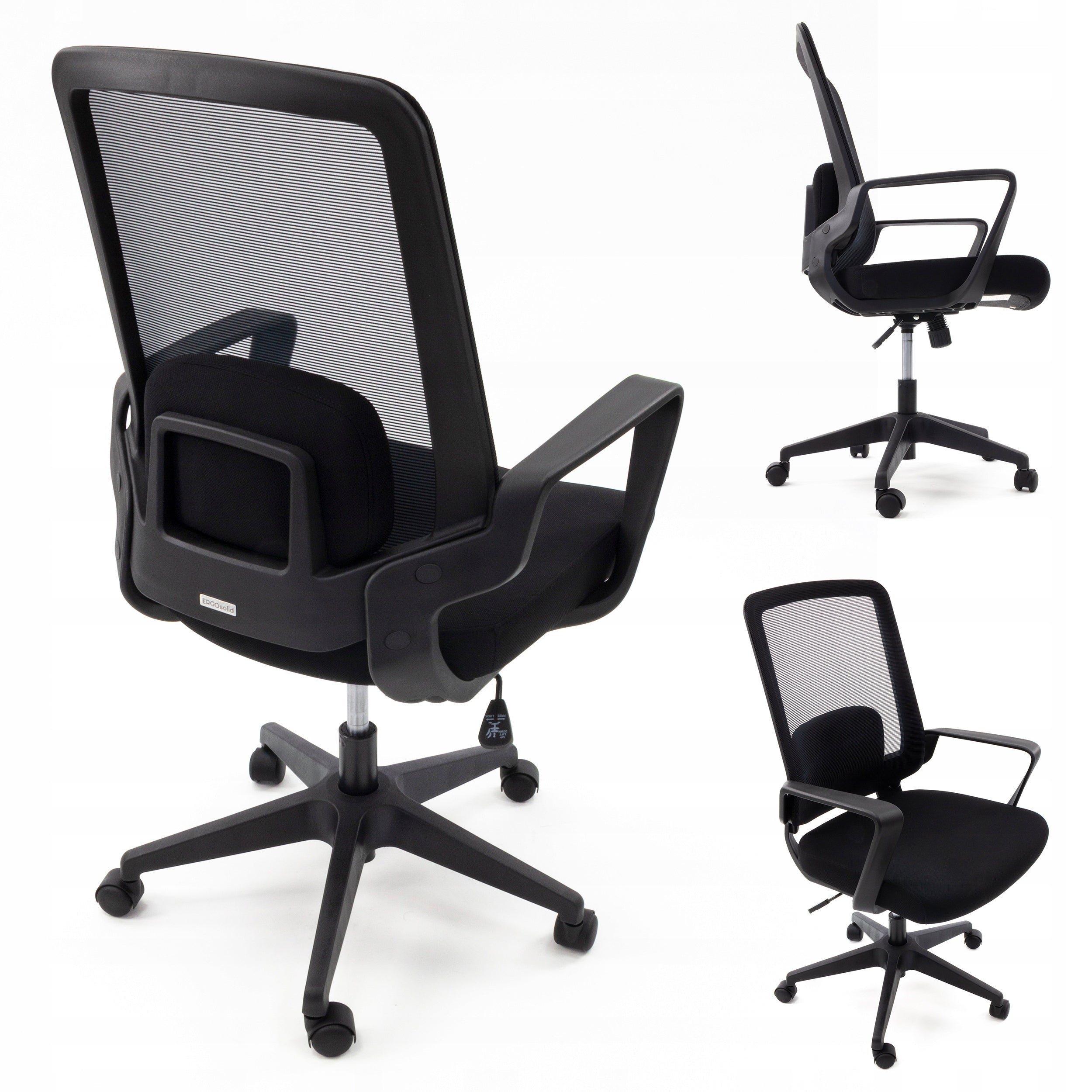 Comfortable Ergonomic Office Chair Swivel Chair AMO-70 black Packaging status original