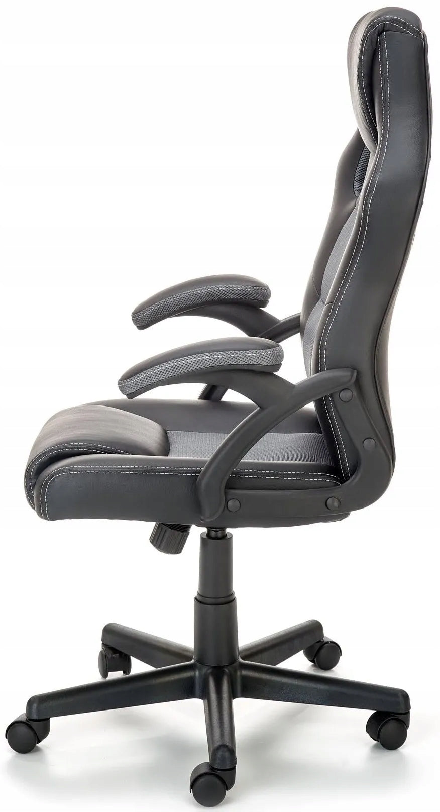 Comfortable Gaming Chair Ergonomic Halmar Berkel Grey Black Brand Halmar