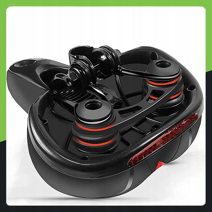 Comfortable SOFT Bicycle Saddle REFLECTIVE Shock Absorbing SPORT VENTILATION Brand no brand