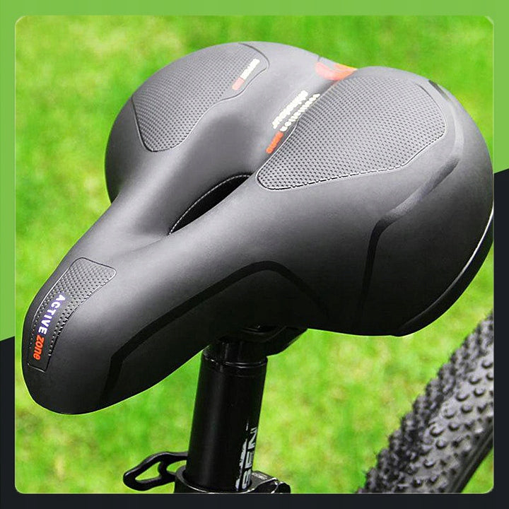 Comfortable SOFT Bicycle Saddle REFLECTIVE Shock Absorbing SPORT VENTILATION Kind city seat