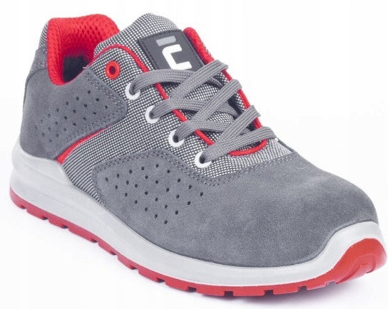 Comfortable anti-puncture work shoes with nose GRIMMA S1P SR grey Cerva 45 Manufacturer code GRIMMA