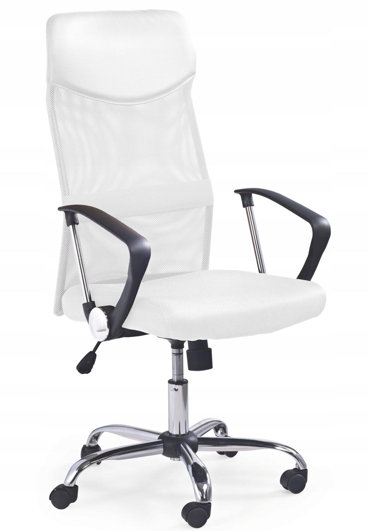 Comfortable armchair VIRE white - HALMAR