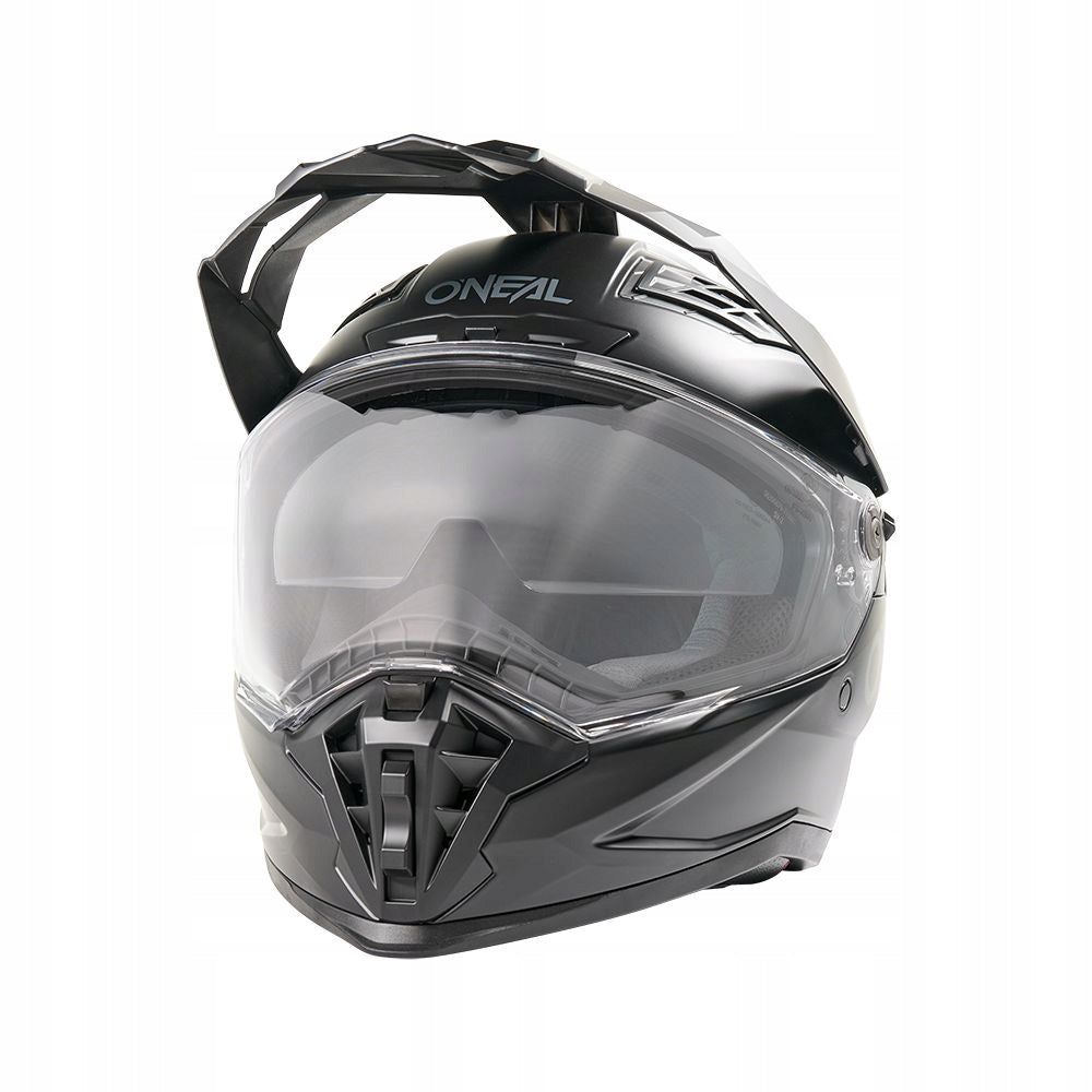 Comfortable black helmet ADV DUAL SPORT with blend O'Neal D-SRS Solid S 55-56cm Manufacturer's catalog number DSRS-152
