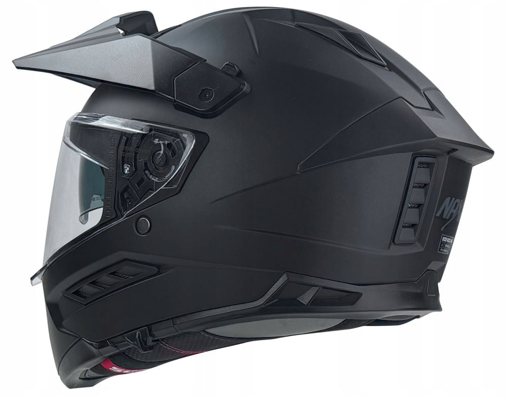 Comfortable helmet 3in1 NAXA C05-B matt black for MOTO CROSS ADV ROAD M 57-58cm Packaging status original