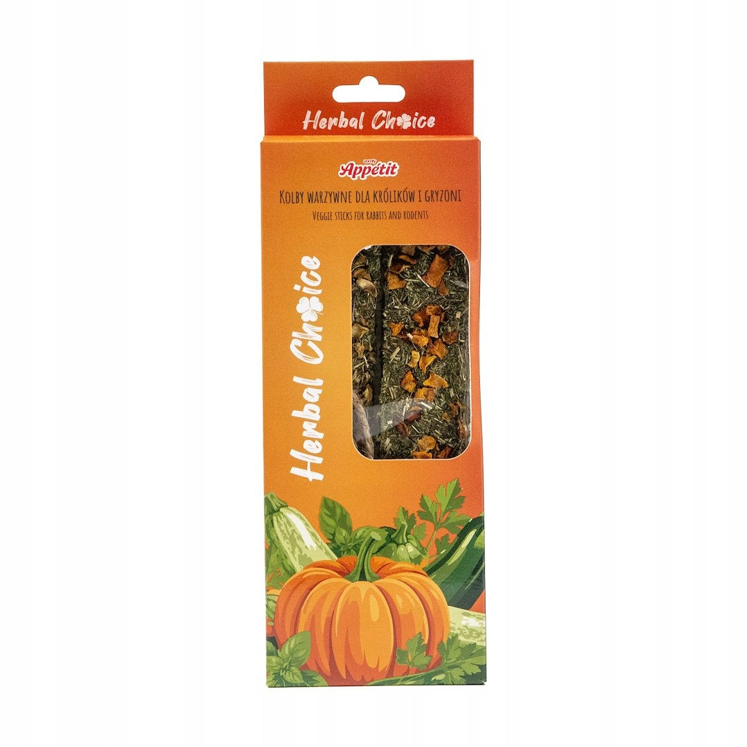 Comfy Appetit Herbal Choice Flasks for Rabbits and Rodents 85g Vegetable Brand COMFY Appétit