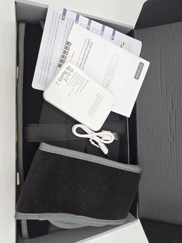 Comfytemp Back Heating Belt Lumbars With Vibration Cordless XL Packaging status original